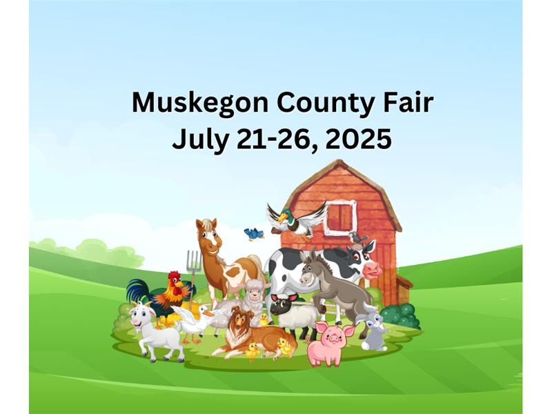 Logo for 2025 Muskegon County Fair