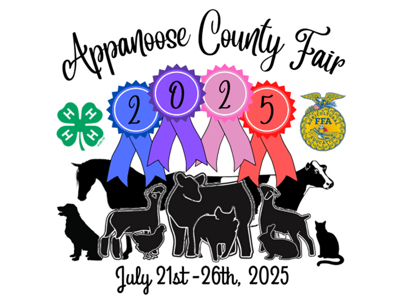 Logo for 2025 Appanoose County Fair